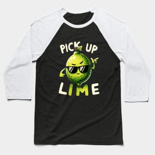 Pick up Line Lime Baseball T-Shirt